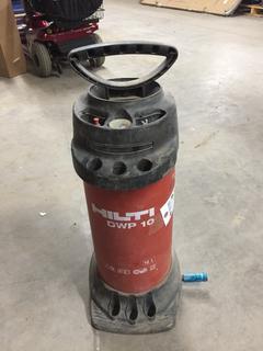 Hilti DWP10 Portable Water Supply Unit for Coring.