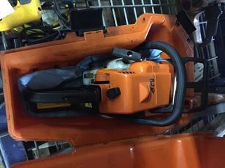 Stihl MS170 Chainsaw in Case.