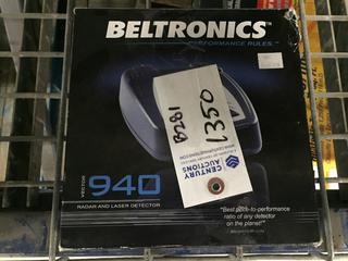 Beltronics Radar & Laser Detector, Vector 940.