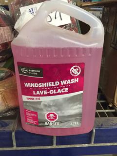 (4) Jugs of Summer Windshield Wash.