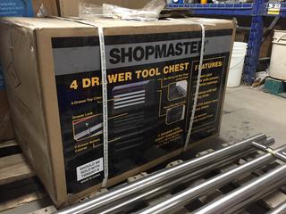 ShopMaster 4-Drawer Tool Chest, Box 1 of 2.