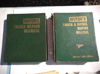 Hard Cover Shop Manuals by Motors.