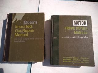 Hard Cover Shop Manuals by Motors.