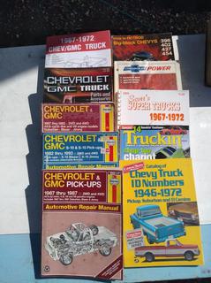 Assorted Shop Manuals.