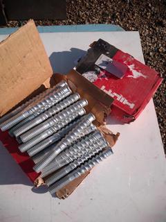 (2) Boxes of Hilti Drill Anchors.