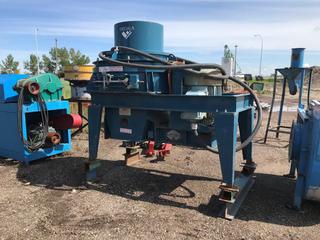 Selling Off-Site - Svedala Barmac B5000 Duopactor Rock-On-Rock VSI Crusher Pulverizer c/w 75 HP Electric Motor S/N 95267496. Located at Beiseker, AB Viewing By Appointment Call Graham @ 403-968-7697. *Note: Buyer Responsible for Lifting and Loading.*