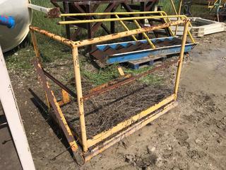 Selling Off-Site - Steel Platform w/Handrail 36x60"  Located at Beiseker, AB Viewing By Appointment Call Graham @ 403-968-7697. *Note: Buyer Responsible for Lifting and Loading.*