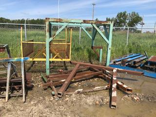 Selling Off-Site - Assorted Steel.  Located at Beiseker, AB Viewing By Appointment Call Graham @ 403-968-7697. *Note: Buyer Responsible for Lifting and Loading.*