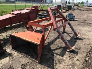 Selling Off-Site - Screw Conveyor No Flyting 48"x24" Steel Hopper On 29x36x90" Stand.  Located at Beiseker, AB Viewing By Appointment Call Graham @ 403-968-7697. *Note: Buyer Responsible for Lifting and Loading.*