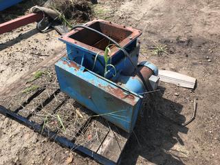 Selling Off-Site Rotary Airlock. Located at Beiseker, AB Viewing By Appointment Call Graham @ 403-968-7697. *Note: Buyer Responsible for Lifting and Loading.*