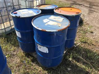 Selling Off-Site - (4) 50 Gal Barrels Empty.  Located at Beiseker, AB Viewing By Appointment Call Graham @ 403-968-7697. *Note: Buyer Responsible for Lifting and Loading.*