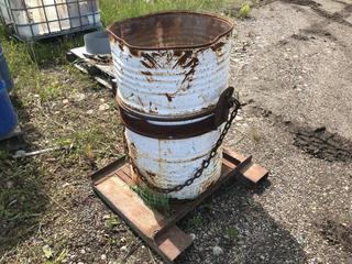 Selling Off-Site - Barrel On Fork Skid.  Located at Beiseker, AB Viewing By Appointment Call Graham @ 403-968-7697. *Note: Buyer Responsible for Lifting and Loading.*