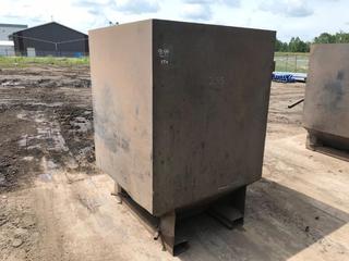 Selling Off-Site - Transport Bins 3 Ton & Fork Skids 48x48x60". Located at Beiseker, AB Viewing By Appointment Call Graham @ 403-968-7697. *Note: Buyer Responsible for Lifting and Loading.*