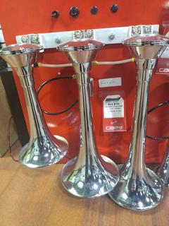 KLEINN TRIPLE TRUMPET AIR HORNS 9" & 12" & 14", Part #KLE 130.