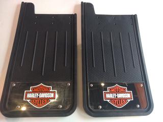 Harley Davidson 26"x12" Mud Flaps, Heavy Duty.