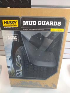 2014 - 2018 GM MUD GUARDS FRONT SET, Part #HUS 56891.