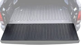 FORD SUPER DUTY 09-16 TAIL GATE RUBBER MAT 1/8" THICK, Part #DEE 86998.