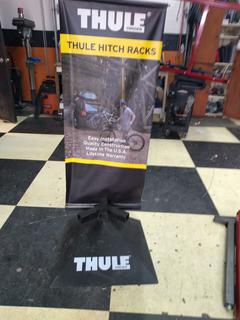 Thule Hitch Rack Display.