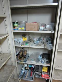 Contents of Shelves, Parts, Painting Supplies, Etc. 