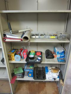 Contents of Shelves, Office Supplies, Parts, Etc. 