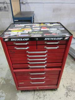 Dunlop 13 Drawer Tool Chest on Casters.