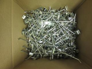 Box of 8" Slatboard Hooks. 