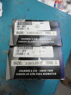 Pair of BVP Inner Tubes Size 3.00/3.25-17.