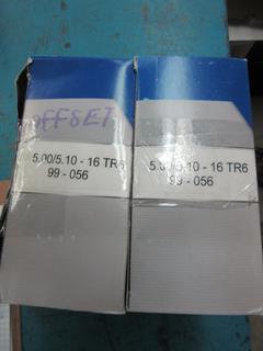 Pair of BVP Inner Tubes Size 5.00/5.10-16