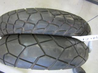 Trailwing 101 Radial Front and Back Tires 110/80-R19 and 150/70-R17. 