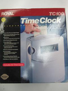 Royal TC100 Time Clock. 