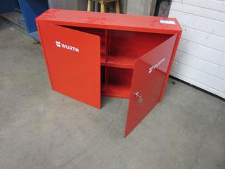 Wurth Tool Cabinet 9" x 22" x 34". 