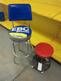 (2) Shop Stools. 