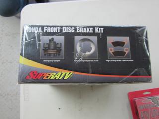 New Offroad ATV/UTV License Kit, Honda Front Disc Brake Kit, and Honda TRX 420 Lift Kit. 