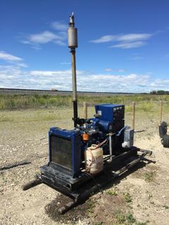 Skid Mounted Generator Showing 3279 Hours.