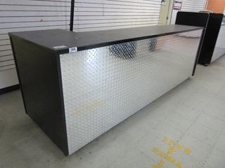 Off-Site - Counter. 10'Lx3'Wx3'6"H. Call Chris For Viewing @ 403 512-2504. Location: 100, 6143 48 Ave. Red Deer, AB Note:  Buyer Responsible For Lifting & Loading. Items Available For Load Out July 28th to 31st, 9:00 am to 4:00 pm Only. Items Left Onsite After July 31st, 2020 Will Be Considered Abandoned.