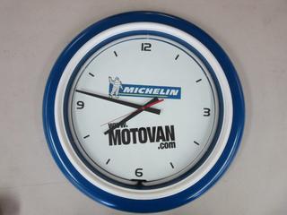 Michelin Clock 23" Round.