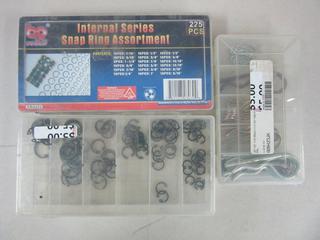 XZ Snap Ring Set, Cotter Pin Set, Clamp Kit.