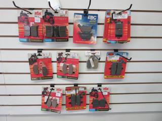 Quantity of Assorted ATV, M/C Brake Pads (Sinter, SBS, EBC).