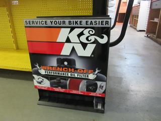 K&N Oil Filter Display Rack.