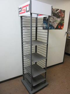 5 Tier Display Rack on Casters.