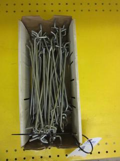 Quantity of 8" Display Hooks for Peg Board.