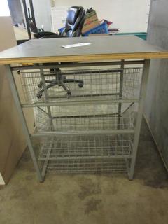 Parts Rack 20" x 24" x 28".