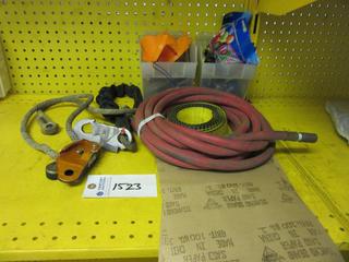 Airhose, Fall Arrest Strap for Harness, Assorted Electrical.