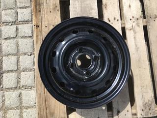 (1) RSSW X41340 Black Steel Wheel, 13x5, 4-100 Bolt Pattern.