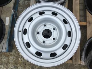 (2) X41752 Grey Steel Wheels, 17x7, 5-139.7 Bolt Pattern.