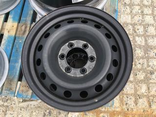 (2) RSSW X42768 Black Steel Wheels, 17x7, 6-139.7 Bolt Pattern.