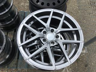 (3) Alloy Wheels, 18x8, 5 Bolt.