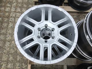 (2) Alloy Wheels, 18x9, 6 Bolt.