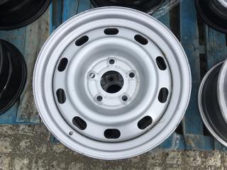 (2) RSSW X41752 Grey Steel Wheels, 17x7, 5-139.7 Bolt Pattern.