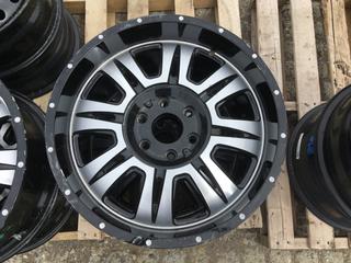 (4) Alloy Wheels, 20x8.5, 6 Bolt.